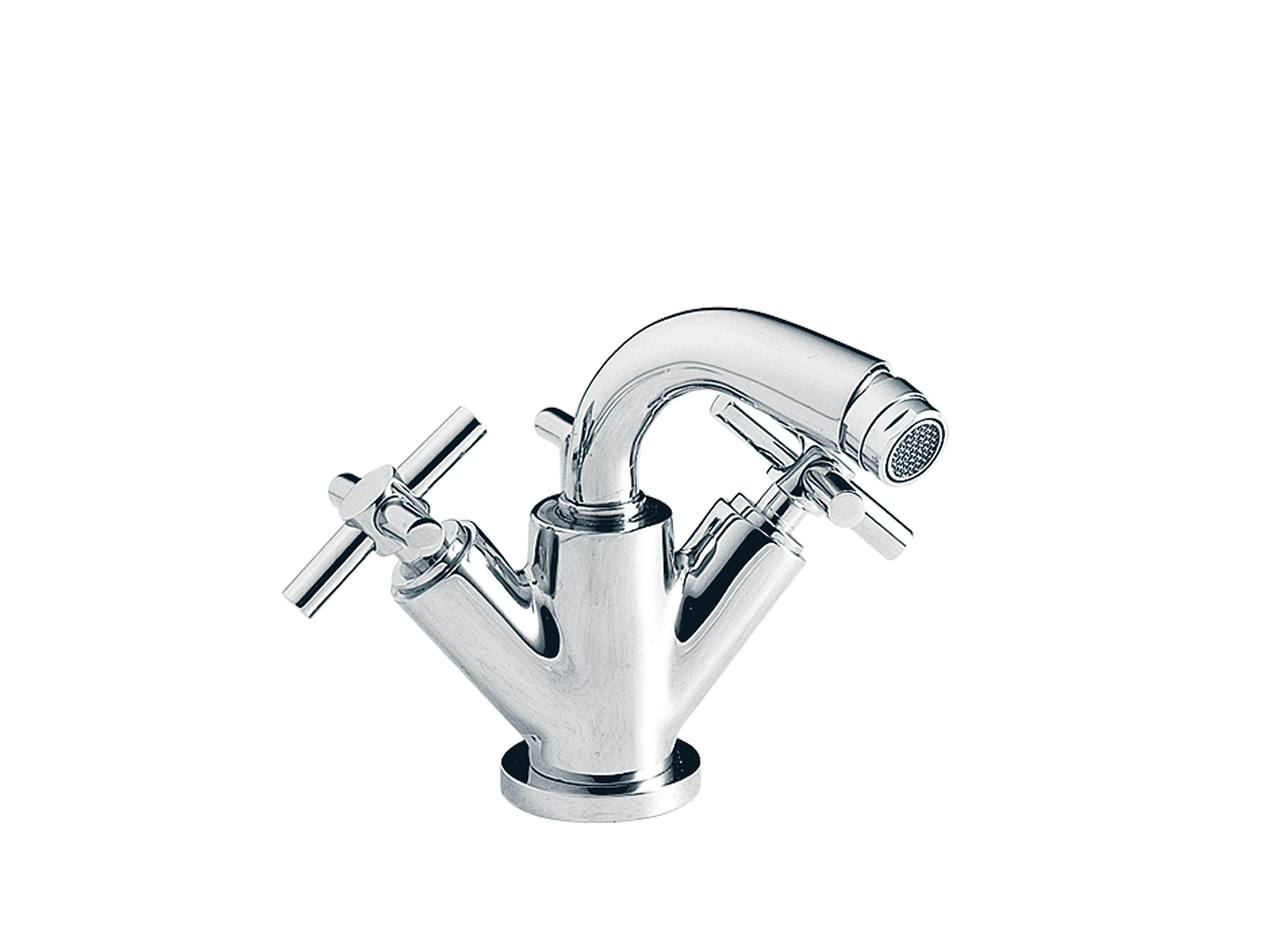 Bidetmengkraan, met lediging