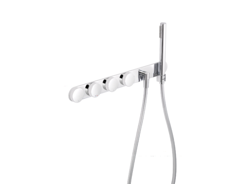 Wand-Mischbatterie Badewannen-Dusch, 3-Wege